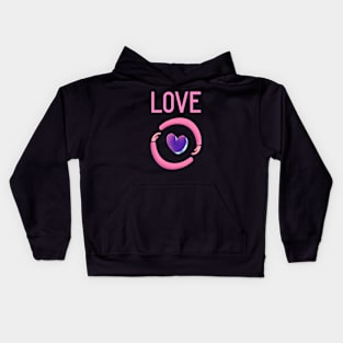 LOVE HEART Kids Hoodie